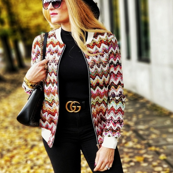 MODA ME COUTURE Jackets & Blazers - Must Have Tweed Bomber Jacket